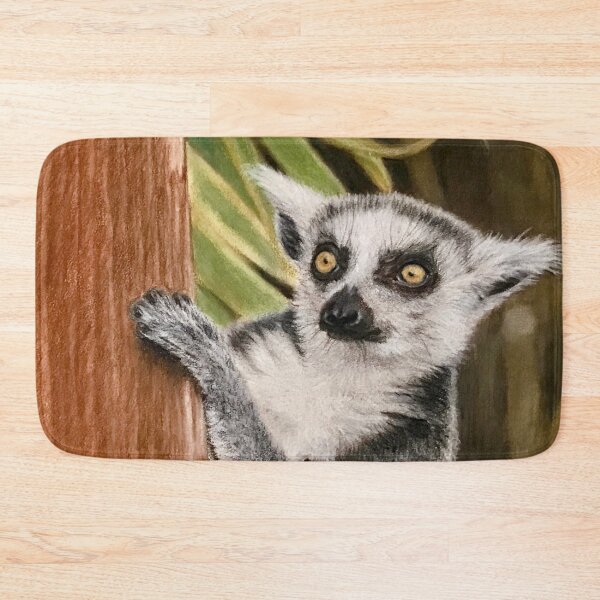 Item preview, Cute primate lemur from Madagascar designed and sold by NathBros.