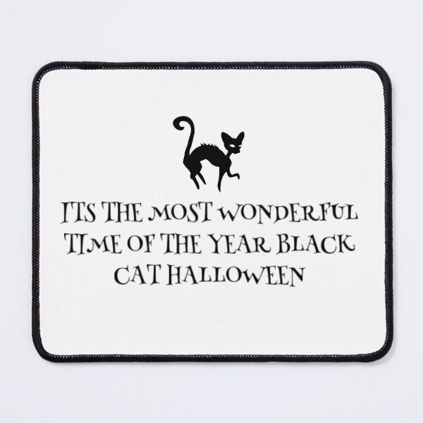 Item preview, It’s the most wonderful time of the year black cat halloween designed and sold by The Lifers.