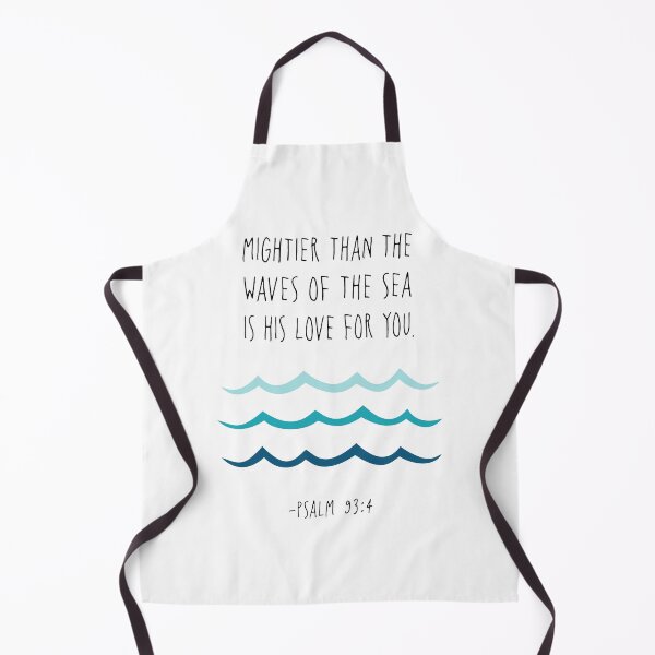 Item preview, Mightier than the waves of the sea, Psalm 93:4 designed and sold by aenaonartwork.