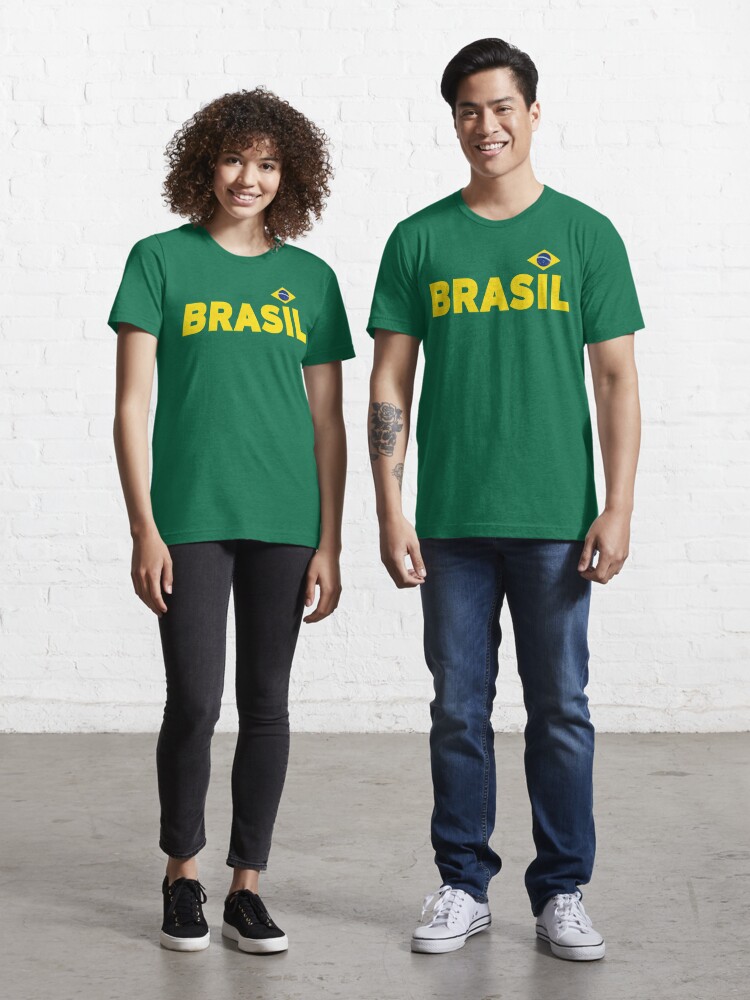 Brazil National Flag  Bandeira do Brasil, Brazilian Green T-Shirt