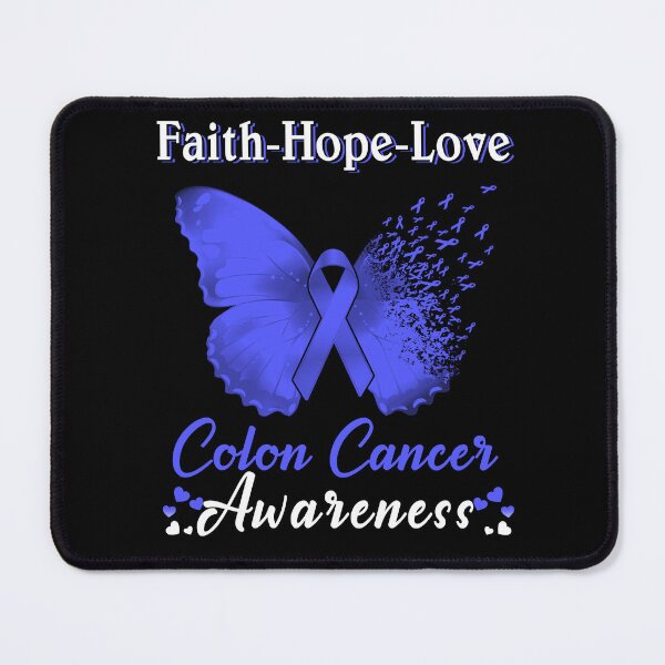 Item preview, Faith Hope Love Butterfly Colon Cancer Awareness designed and sold by Gillosina.
