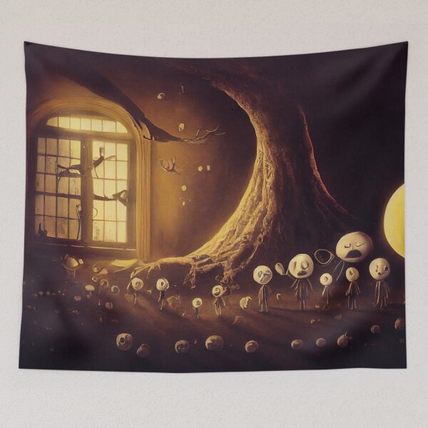 Item preview, Happy Halloween designed and sold by flowinglobe.