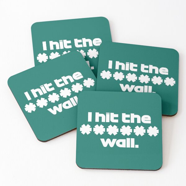 Item preview, STR. Hit the Wall - Best Team Radio Singapore GP 2022 (Emerald Green BG) designed and sold by FilipeFerreira.