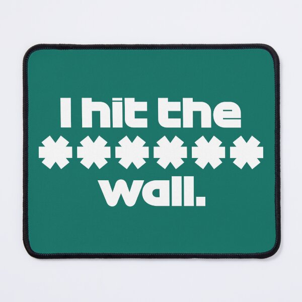 Item preview, STR. Hit the Wall - Best Team Radio Singapore GP 2022 (Emerald Green BG) designed and sold by FilipeFerreira.