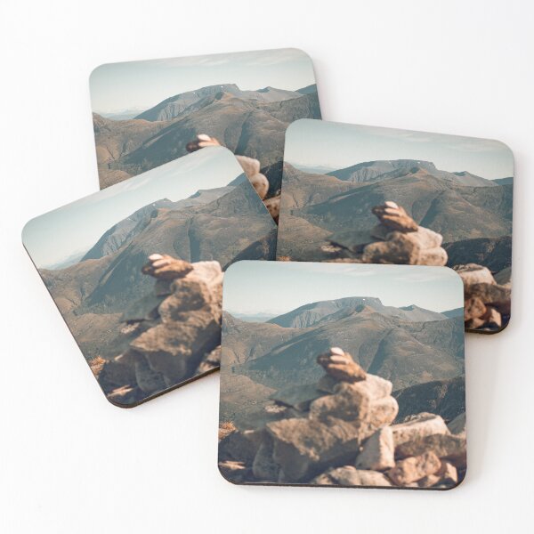 Item preview, Ben Nevis and The Mamores View from Aonach Eagach Ridge in Glencoe, Scottish Highlands  designed and sold by BackpackTravel.