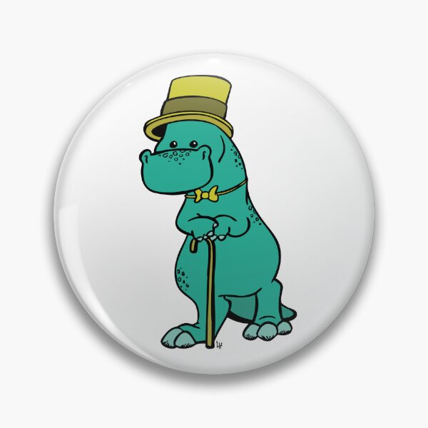 Item preview, TRex in a Top Hat designed and sold by SquirrelofDoom.