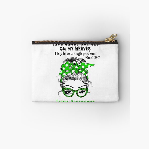 Item preview, Lyme Awareness - Thou Shalt Not Get On My Nerves they have enough problems designed and sold by Aaron309.