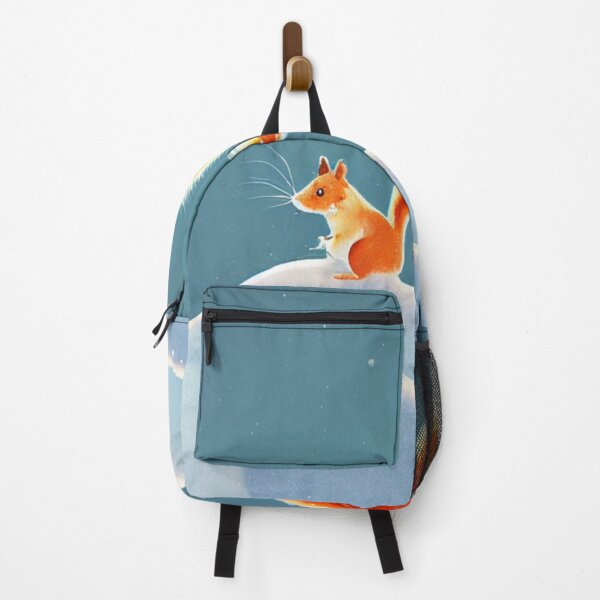 Item preview, Cute baby squirrel in a snowbank designed and sold by Juisevo.