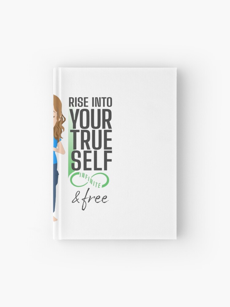 Thumbnail 1 of 3, Hardcover Journal, Rise Into Your True Self designed and sold by TheMaryGroup.