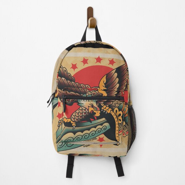 Item preview, Traditional Eagle And Dagger Print designed and sold by Aloha-Life-808.