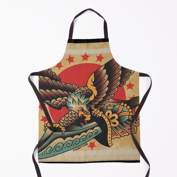 Item preview, Traditional Eagle And Dagger Print designed and sold by Aloha-Life-808.
