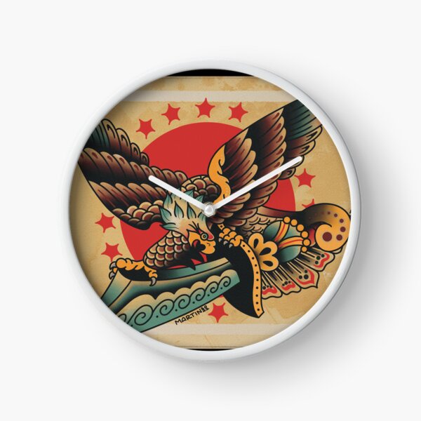 Item preview, Traditional Eagle And Dagger Print designed and sold by Aloha-Life-808.