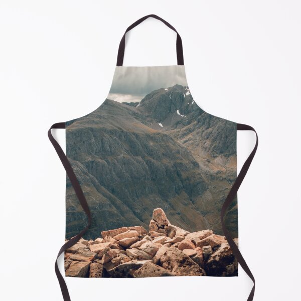 Item preview, Bidean Nam Bian Mountain View from Aonach Eagach Ridge on a Cloudy Day, Glencoe, Scottish Highlands designed and sold by BackpackTravel.