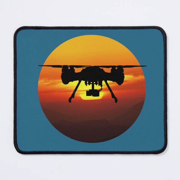 Item preview, DRONE - Flying in SUNSET designed and sold by tinytiger77.
