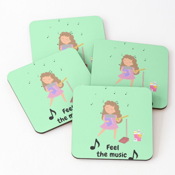 Item preview, girl using broom as a guitar- girl playing guitar designed and sold by Passacagliabusra.