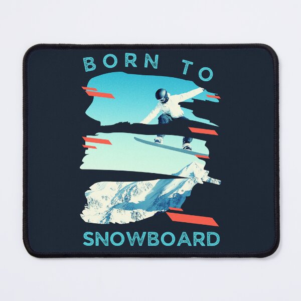 Item preview, Born to snowboard cool snowboard design designed and sold by reka88.