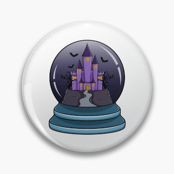 Item preview, Mysterious Castle entrapped in a Crystal Ball designed and sold by Amy Farmer.