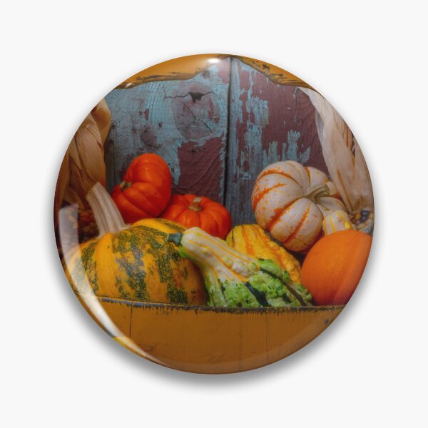 Item preview, Yellow Bucket With Autumn Harvest designed and sold by Garry Gay.