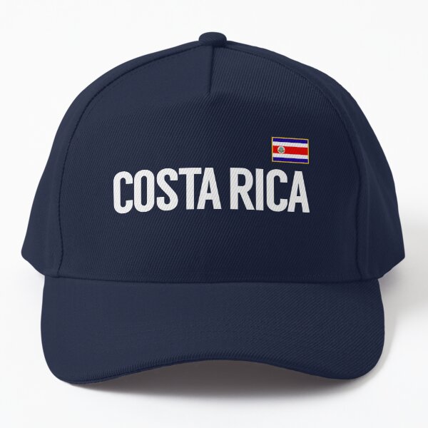 Costa Rica National Team Futbol Soccer Flag - Redbubble Football Baseball Cap