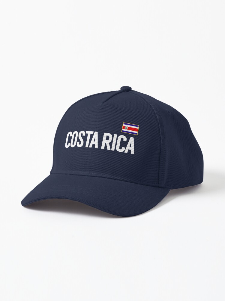 Costa Rica National Team Futbol Soccer Flag Cap for Sale by pixeljamz