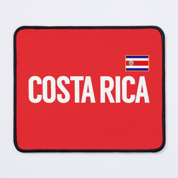 Item preview, Costa Rica National Team Futbol Soccer Flag designed and sold by pixeljamz.