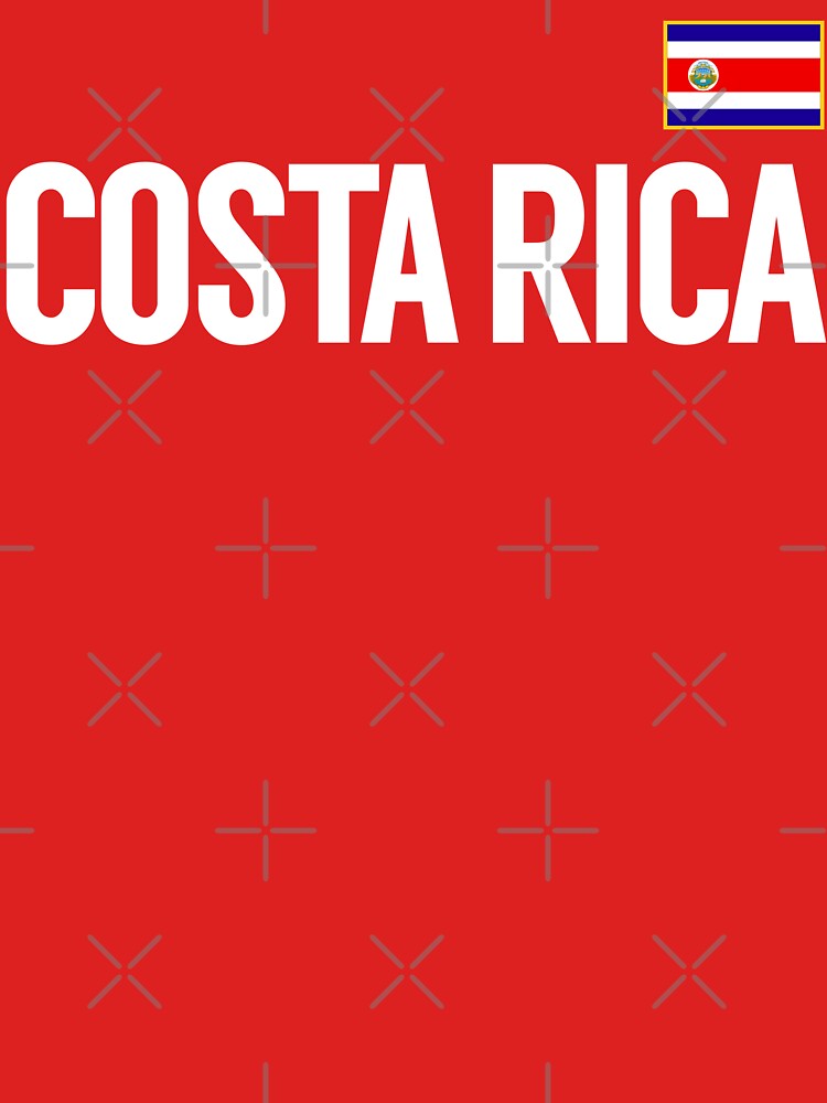 Costa Rica National Team Futbol Soccer Flag | Essential T-Shirt