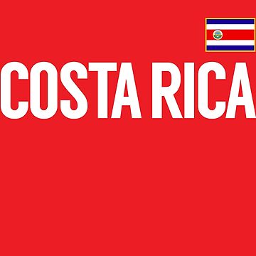 Costa Rica National Team Futbol Soccer Flag | Cap