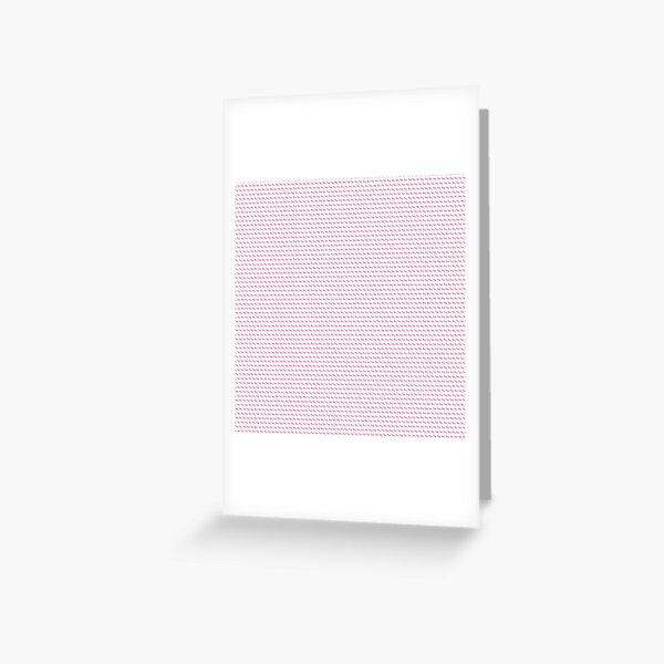 Zèbre rose, multi Carte de vœux