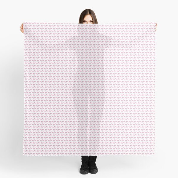 Zèbre rose, multi Foulard
