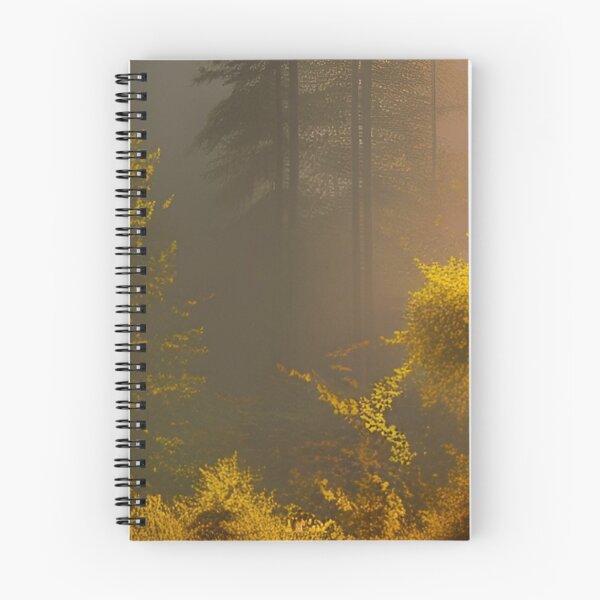 Aperçu de l'œuvre Foggy Forest 2 Galerie Wall Art créée et vendue par NellVerde.