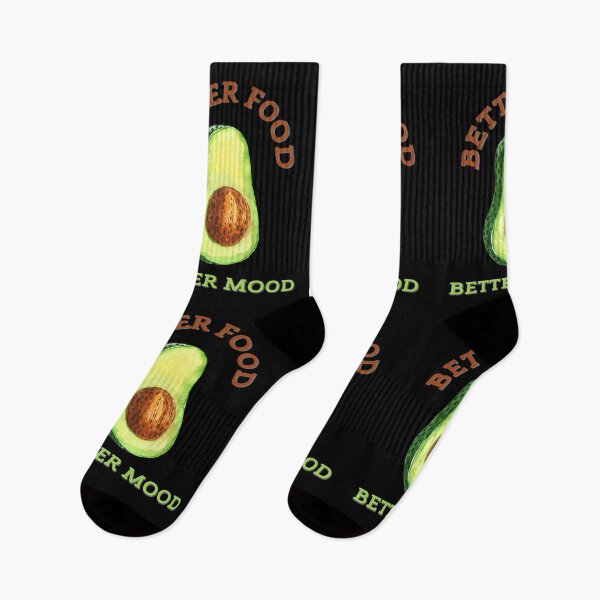 Item preview, Better Food Better Mood Avocado Version designed and sold by netdota.