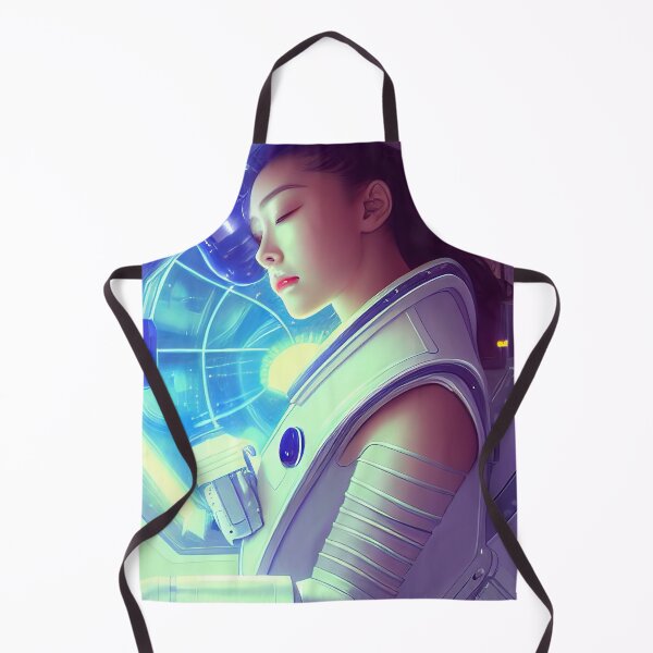 Item preview, Astronaut girl in spaceship designed and sold by Dicoart.
