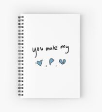 Cuaderno de espiral Heart Shake, Bend y Break