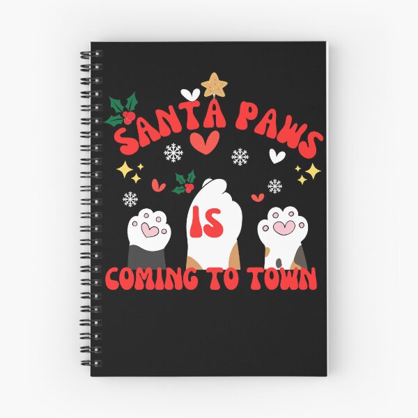 Item preview, Santa paw is coming to town retro vintage merry Christmas Christmas shirt,holly jolly  designed and sold by DesignsbyMona.