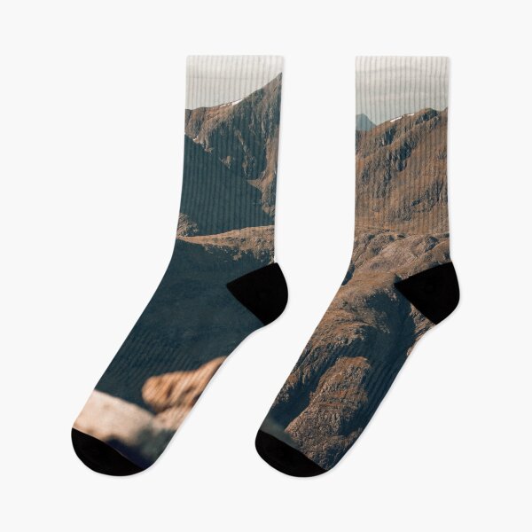Item preview, View of the Glencoe Mountains on a Cloudy Day in the Scottish Highlands  designed and sold by BackpackTravel.