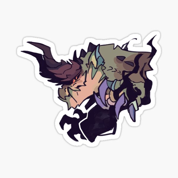 Shagaru Magala Sticker For Sale By StarsOverMars Redbubble   St,small,507x507 Pad,600x600,f8f8f8 