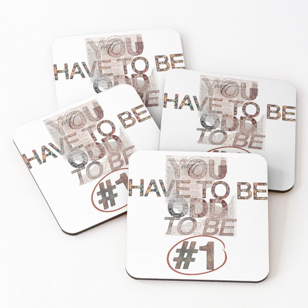 Item preview, You have to Be Odd to Be Number One designed and sold by thornofroses.