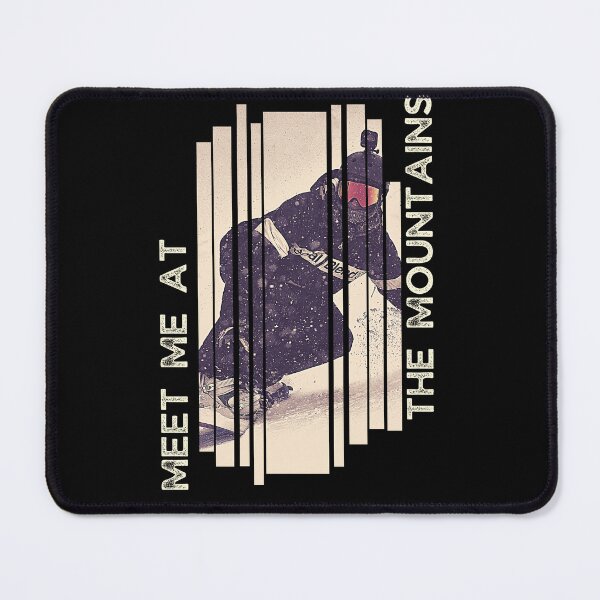 Item preview, Meet me at the mountains cool snowboard design designed and sold by reka88.