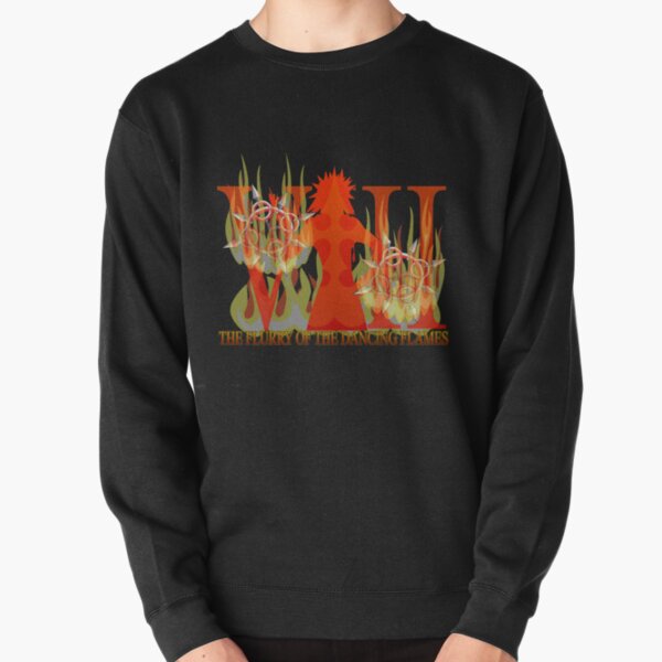 THE FLURRY OF THE DANCING FLAMES Pullover Sweatshirt