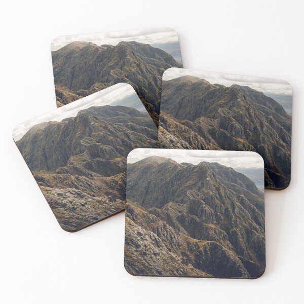 Item preview, Aonach Eagach Ridge on a Moody Day in Glencoe, Scottish Highlands  designed and sold by BackpackTravel.