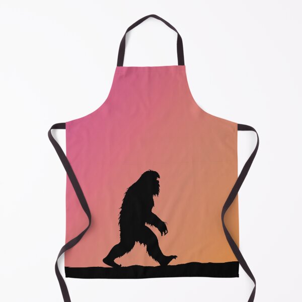 Item preview, Bigfoot is Real - orange and pink gradient tee shirts stickers pillows and more designed and sold by FlippinTurtles.