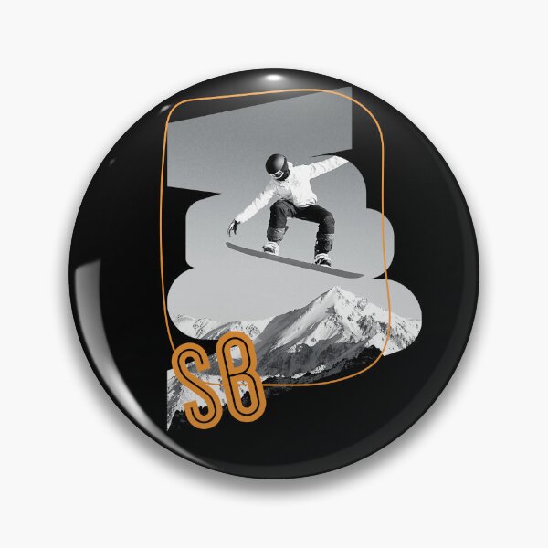 Item preview, Cool balck and white snowboard design designed and sold by reka88.