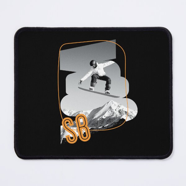 Item preview, Cool balck and white snowboard design designed and sold by reka88.