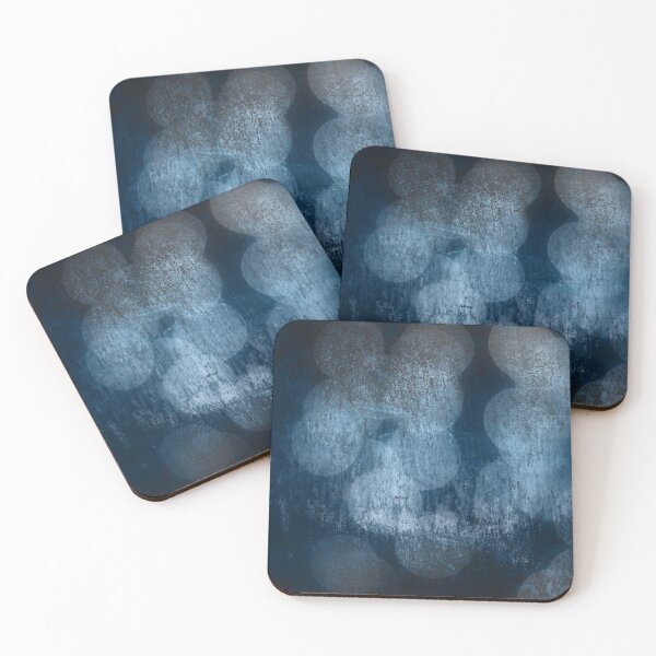 Item preview, Steel Blue Light Abstract Print - dePace' designed and sold by mrpropcake.