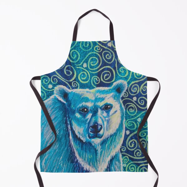 Item preview, Blue and Green Polar Bear designed and sold by platosgarden.