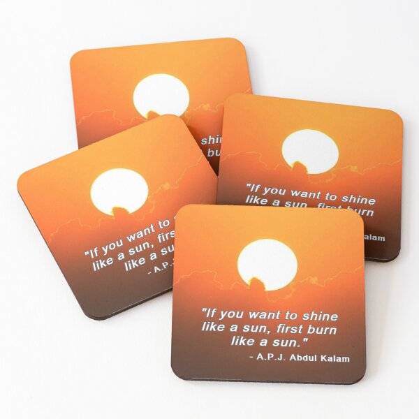 Item preview, Burning Sun - A.P.J. Abdul Kalam Quote designed and sold by DEL-Productions.