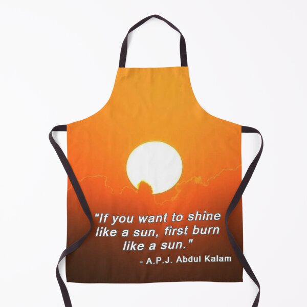 Aperçu de l'œuvre Soleil brûlant - A.P.J. Citation d'Abdul Kalam créée et vendue par DEL-Productions.