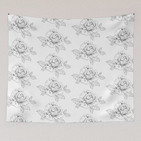 Item preview, Hand drawn black  rose. designed and sold by Tasha-design.