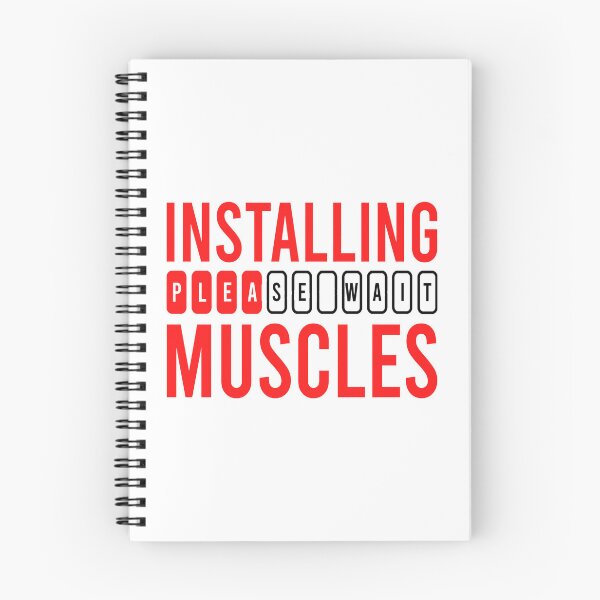Item preview, Installing muscle please wait designed and sold by Bigilyy.
