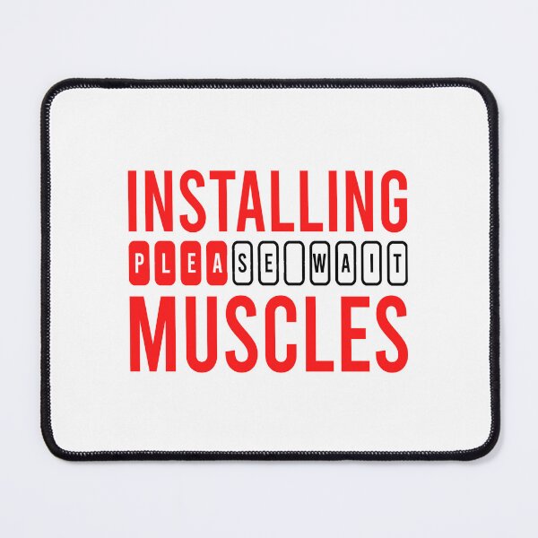 Item preview, Installing muscle please wait designed and sold by Bigilyy.